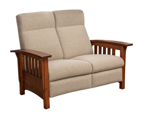 Classic Mission Recliner Love Seat