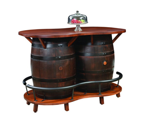 Double Barrel Bar Table