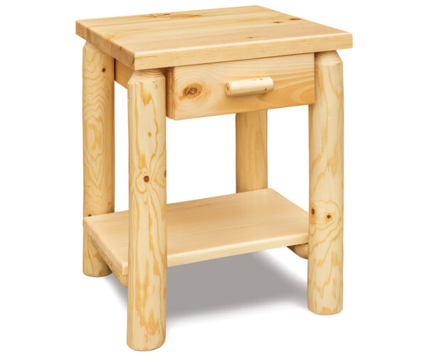 End Table with Drawer & Shelf