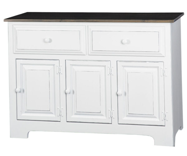 3 Door Hutch Base - 48"W