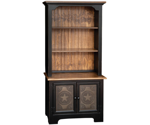 Bookcase With Tin Doors