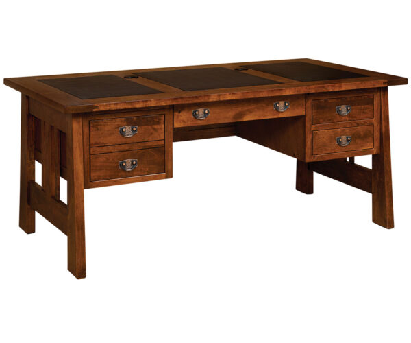 Freemont Mission Open Pedestal Desk