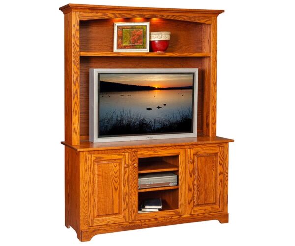 Plasma TV Cabinet with Hutch