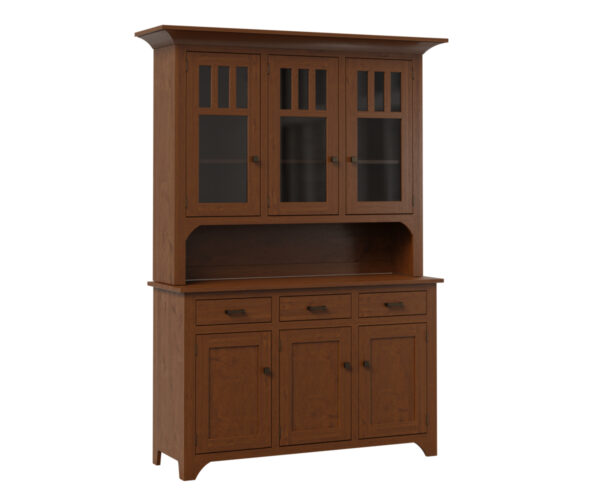 Old World Mission 3 Door Hutch