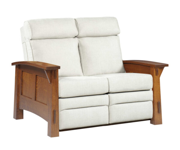 Country Shaker Recliner Love Seat