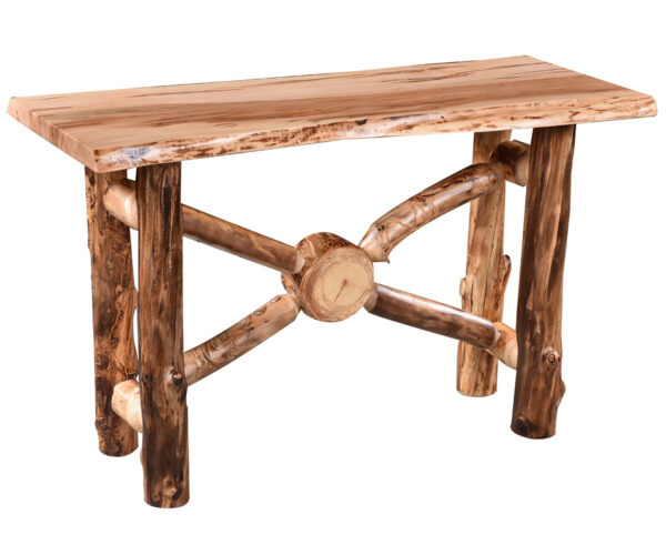 Rustic X Sofa Table
