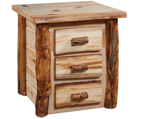 Country Classic 3 Drawer Nightstand