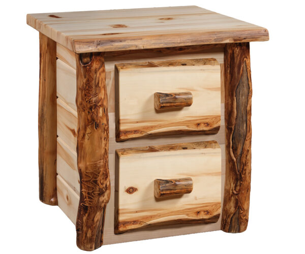 Country Classic 2 Drawer Nightstand